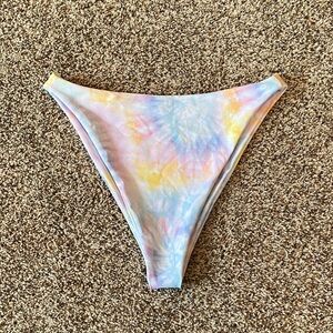 Skatie Pastel Tie-Dye Bikini Bottom